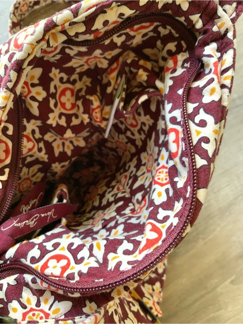 Vera Bradley Crossbody Bag w/ Medallion Pattern OS